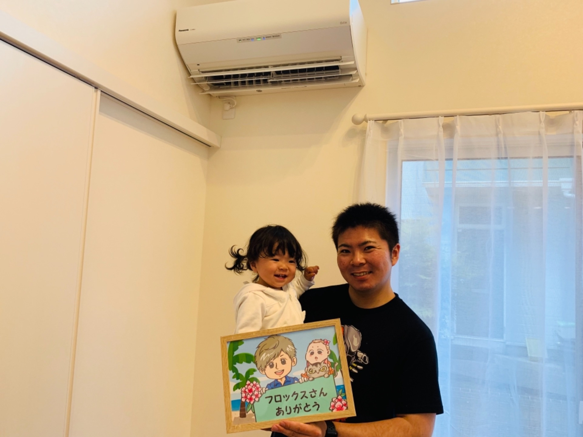 千葉市稲毛区にて、お掃除機能付きエアコン４台のご依頼です♪