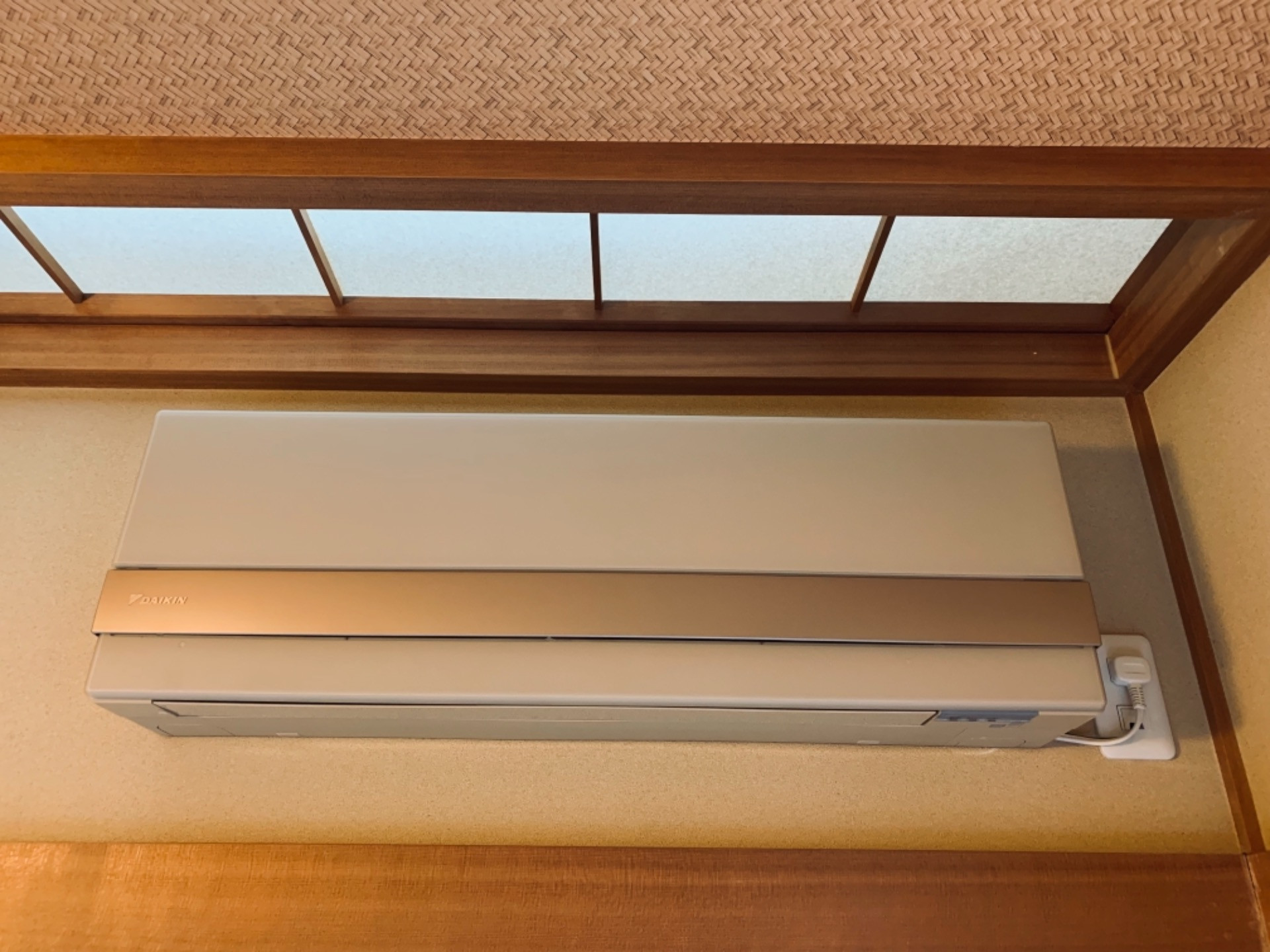 和室のエアコンクリーニングも対応！船橋市にて