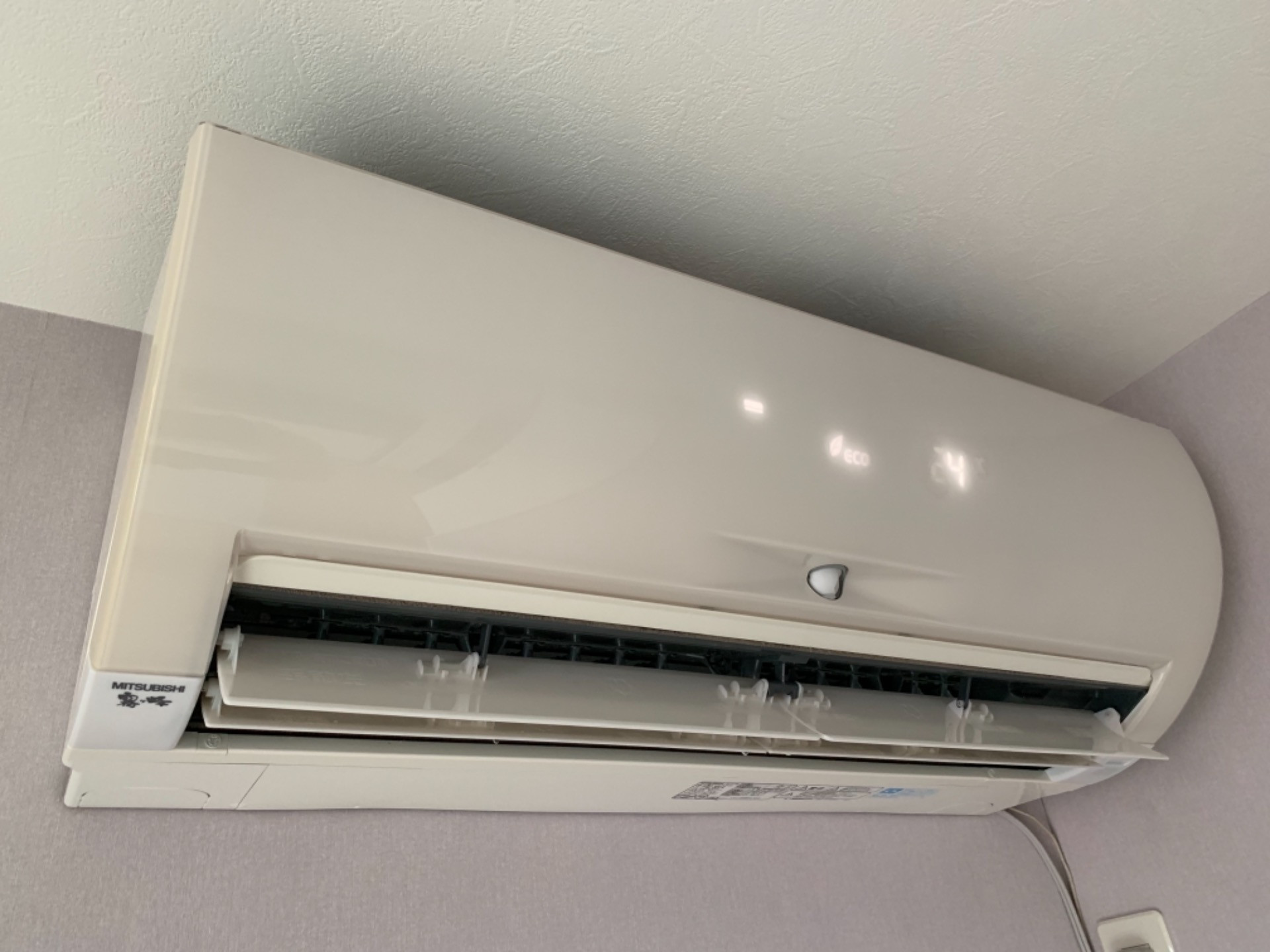 市原市で三菱のエアコン掃除のご依頼です
